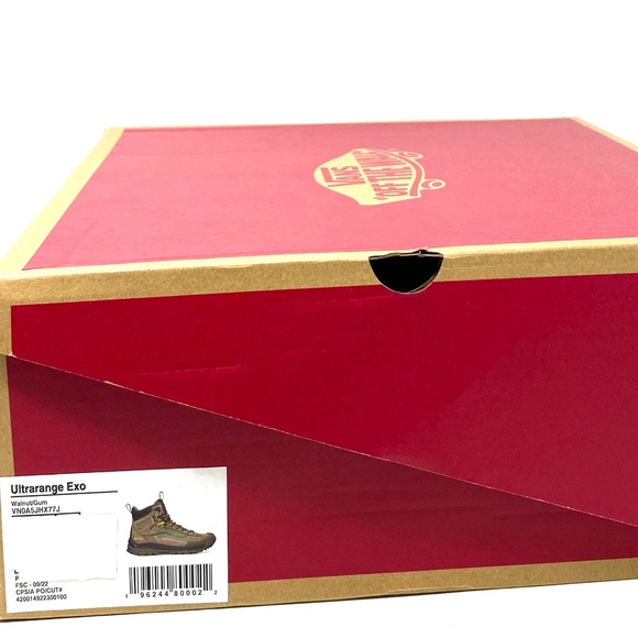 VANS UltraRange EXO Hi GORE-TEX MTE-3 Shoe Hiking Brown Nubuck Women VN0A5JHX77J - Picture 10 of 11